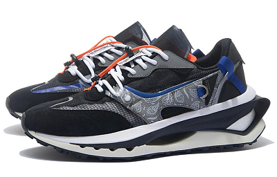 LiNing Cushioning, Slip Resistant, Abrasion Resistant, Rebound Low Top Casual Shoes Men's Black