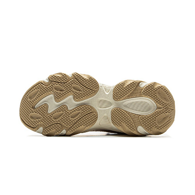 LiNing Anti-Slip Wear-Resistant Low-Top Casual Shoes Women's Beige Red