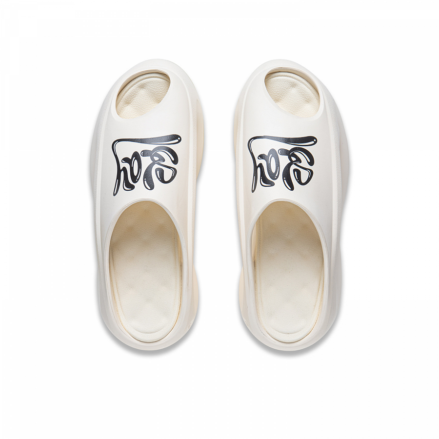 LiNing Yun You Slay Slide Slippers Unisex Ecru купить в интернет-магазине Yoocart с быстрой доставкой по России.