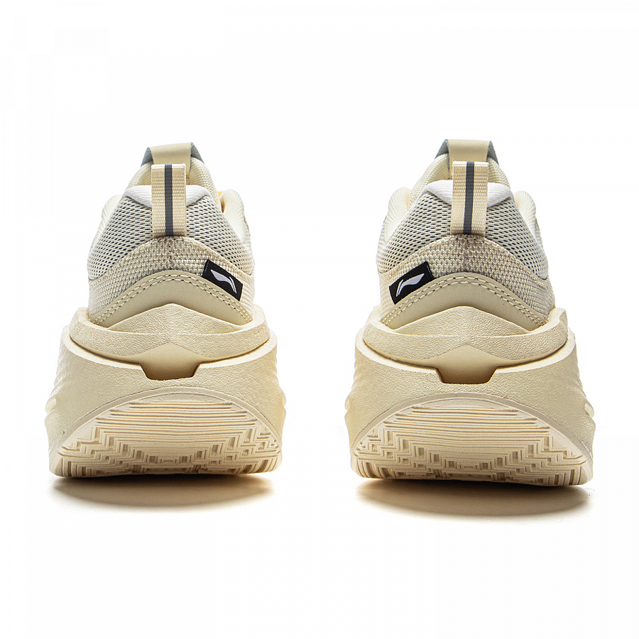 LiNing Jueying CRC Slip Resistant Rebound Low Top Casual Shoes Women's Greige