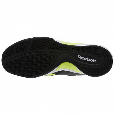 Reebok Pro Heritage 2 Cushioning Slip Resistant Mid Top Basketball Shoes Men's Black