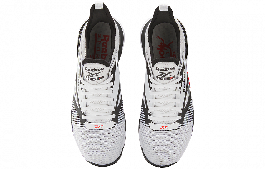 Reebok Nano Court Black White Energy Red купить в интернет-магазине Yoocart с быстрой доставкой по России.