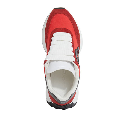 Alexander McQueen Sprint Runner 'Red Black' Women's