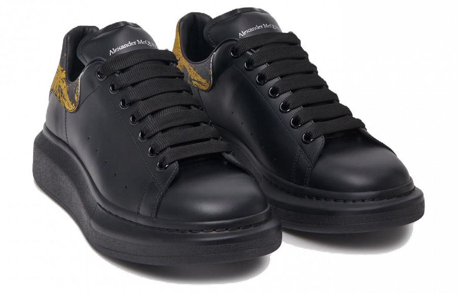 Alexander McQueen Logo Printed Lace-Up Sneakers