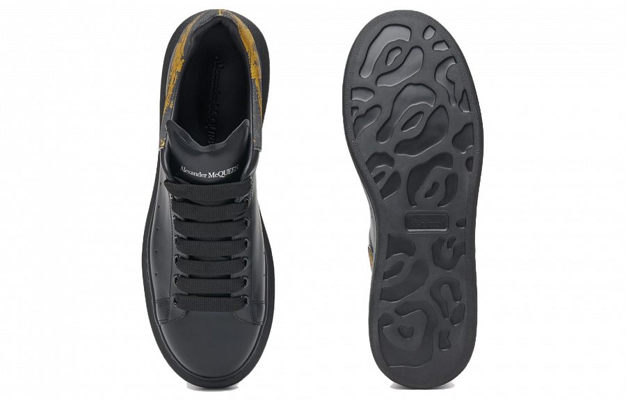 Alexander McQueen Logo Printed Lace-Up Sneakers