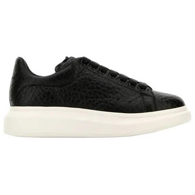 Alexander McQueen Oversized Low Top Casual Shoes Men's Black