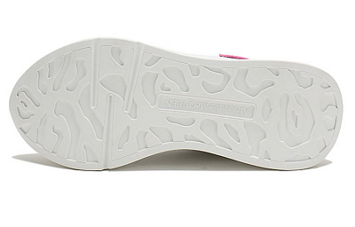 Alexander McQueen Oversized Runner Sneakers 'White Rose Pink' Women's