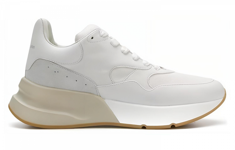 Alexander McQueen Oversized Sneakers 'Beige White'