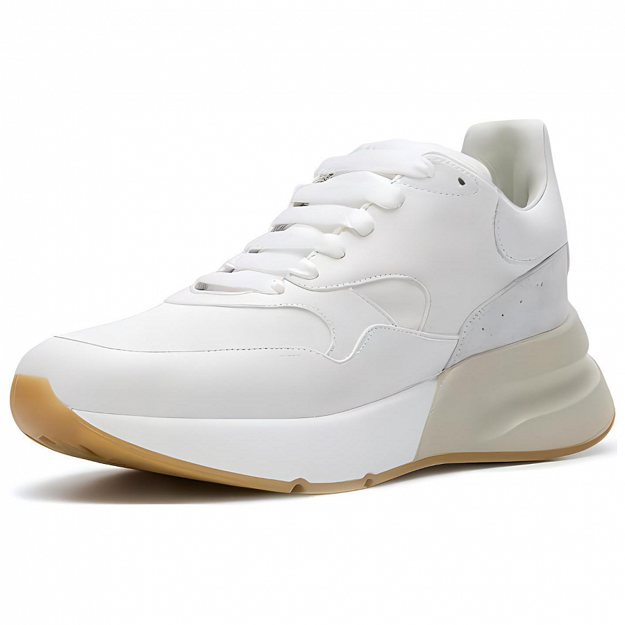 Alexander McQueen Oversized Sneakers 'Beige White'