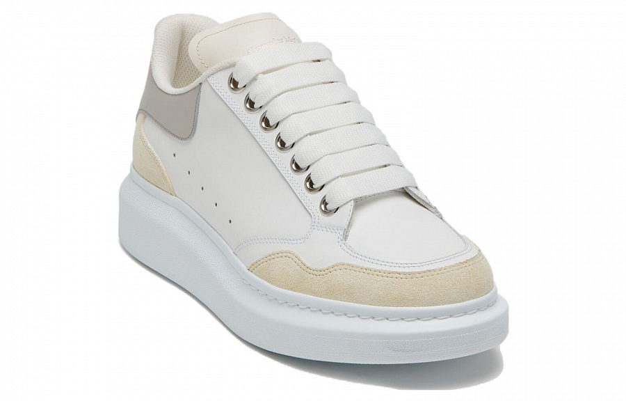 Alexander McQueen Oversized Sneakers 'White Vanilla Cement' Women's