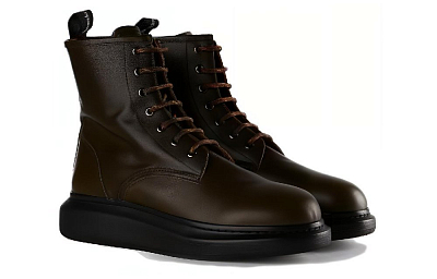 Alexander McQueen Ankle Boots Men's Green