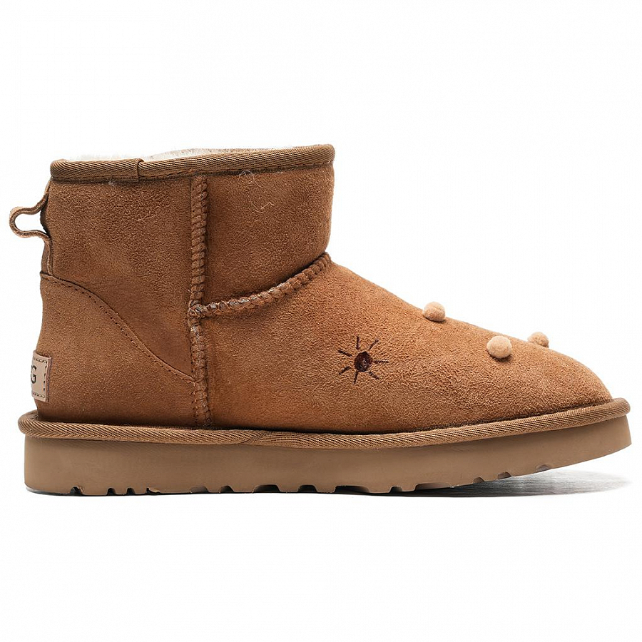 UGG CLASSIC MINI Short Snow Boots Women's Chestnut