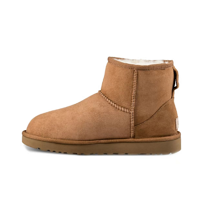 UGG CLASSIC MINI Butterfly Fairy Snow Boots Women's Brown