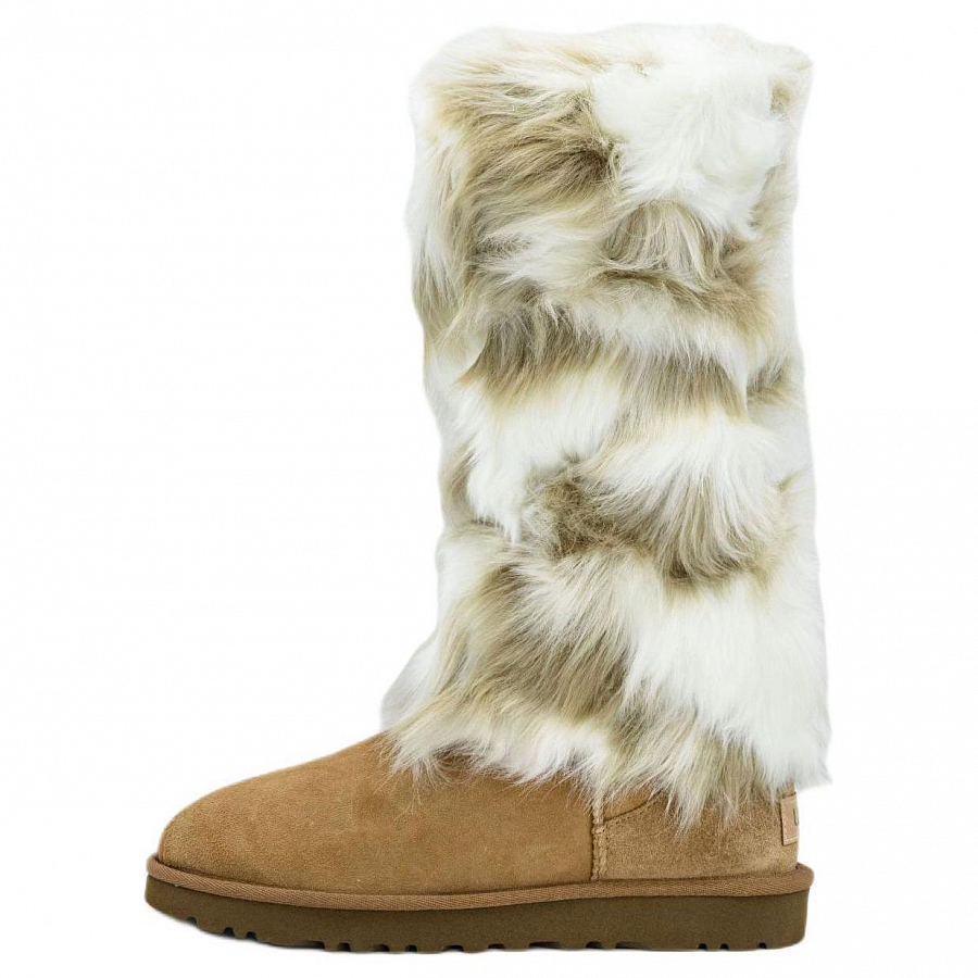 UGG CLASSIC MINI Warm Coverage Anti-Slip And Wear-Resistant Short Snow Boots Women's Chestnut Brown
