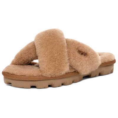 UGG Slip-Resistant Slide Slippers Women's Brown