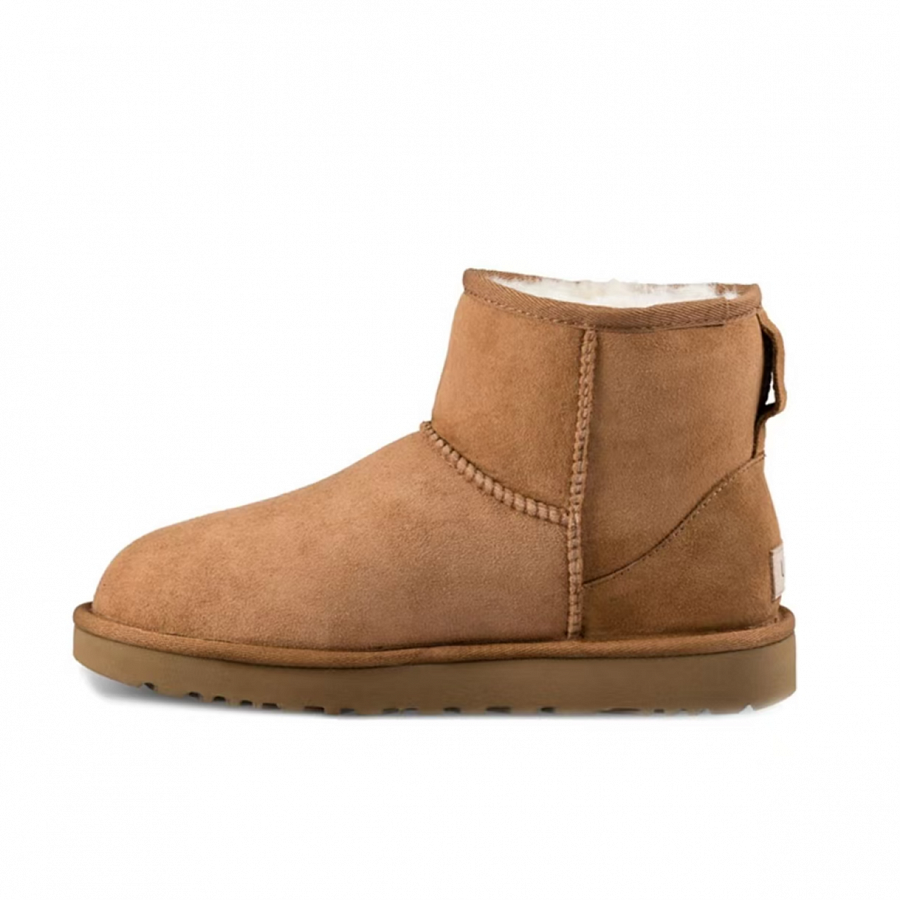UGG CLASSIC MINI Bear Short Snow Boots Women's Brown