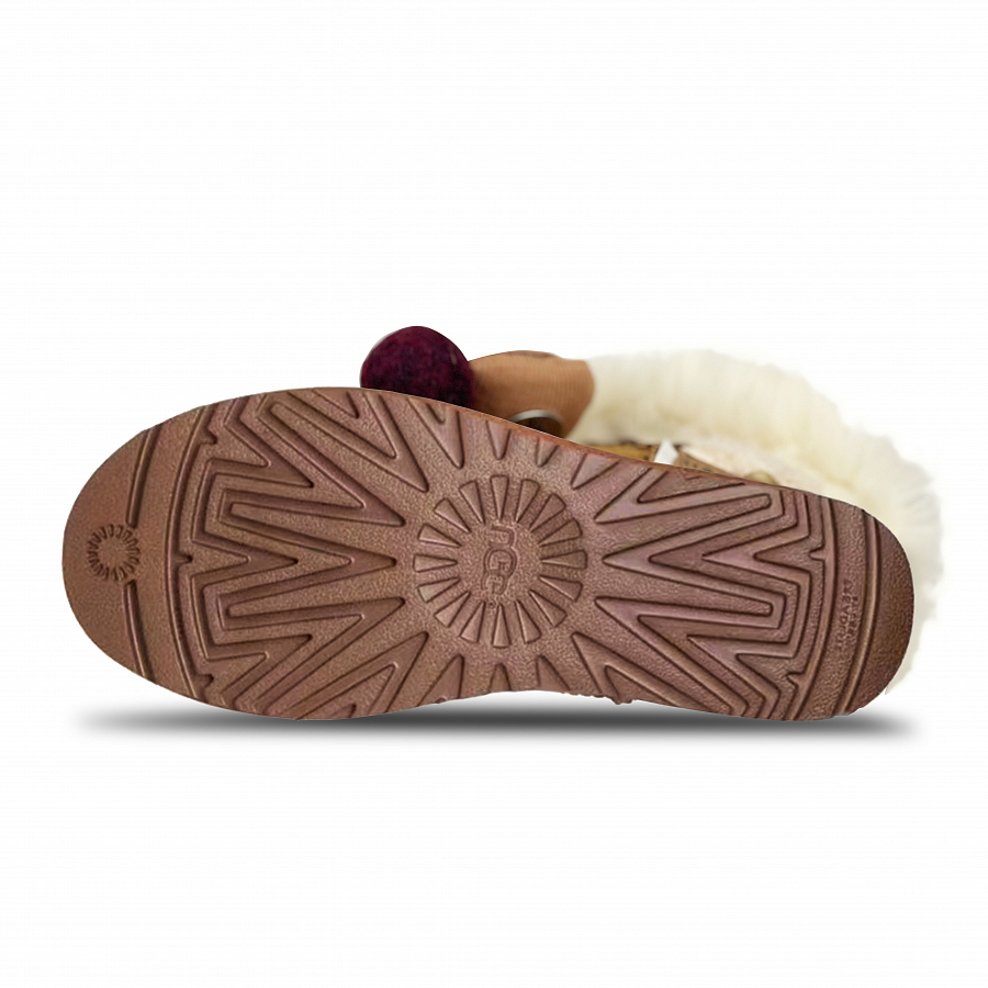 UGG CLASSIC MINI Warm And Wear-Resistant Short Snow Boots Women's Chestnut купить в интернет-магазине Yoocart с быстрой доставкой по России.
