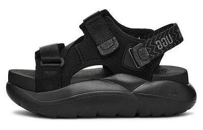 UGG La Alto Cross Strap 'Black' Women's