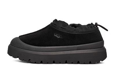 UGG Warm Low-Top Casual Shoes Men's Black Blue