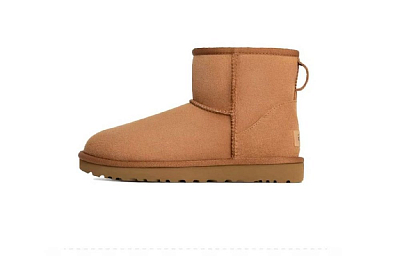 UGG CLASSIC MINI Short Snow Boots Women's Chestnut