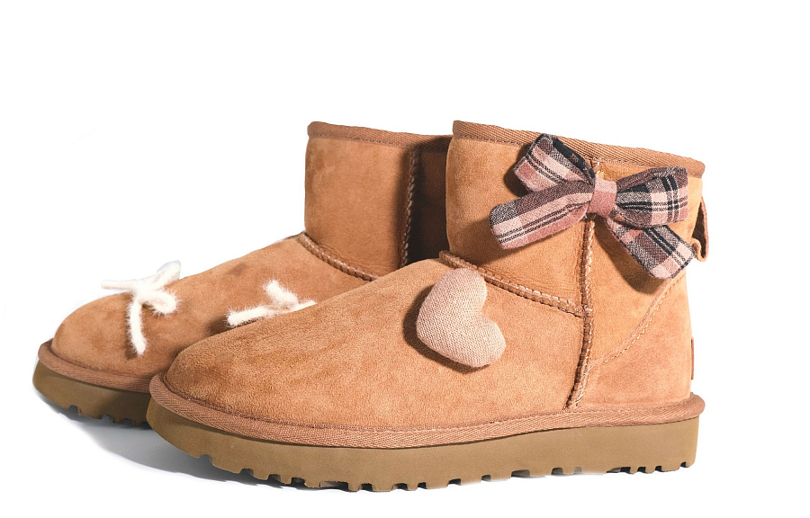 UGG CLASSIC MINI Short Snow Boots Women's Chestnut