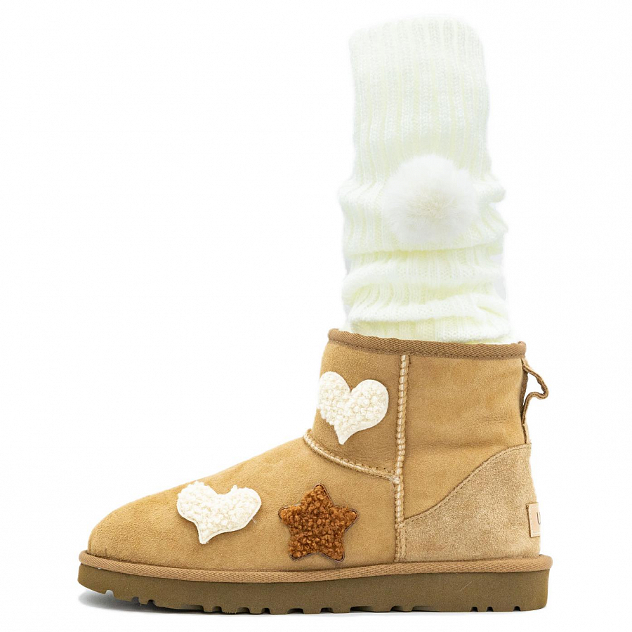 UGG CLASSIC MINI Snow Boots Women's Chestnut Brown
