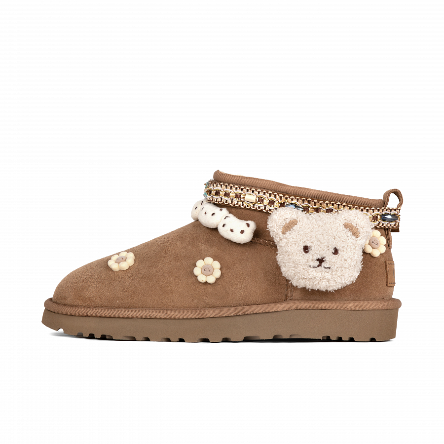 UGG CLASSIC ULTRA MINI Snow Boots Women's Brown