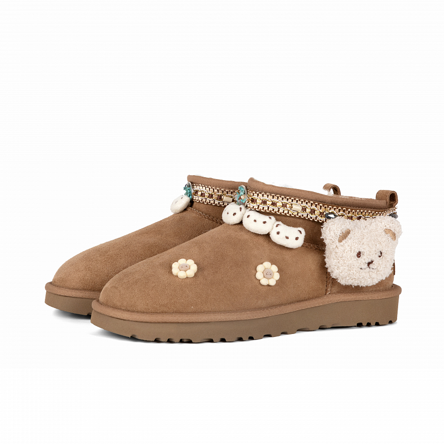 UGG CLASSIC ULTRA MINI Snow Boots Women's Brown