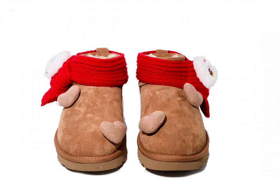 UGG CLASSIC ULTRA MINI Ankle-Length Snow Boots Women's Chestnut