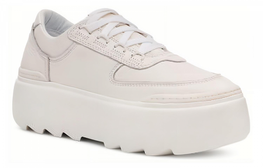 UGG Marin Mega Lace Shoe'Bright White' Women's