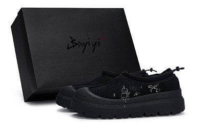 UGG Warm Low-Top Casual Shoes Men's Black