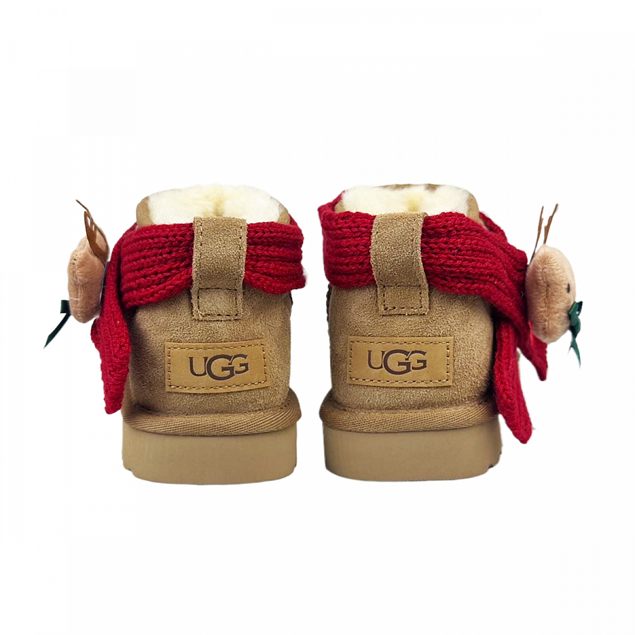 UGG CLASSIC ULTRA MINI Warm Slip-Resistant Short Snow Boots Women's Chestnut