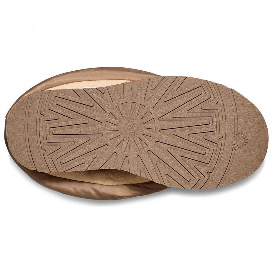 UGG Classic Mini Dipper Puffer Boot Amphora Chestnut Women's купить в интернет-магазине Yoocart с быстрой доставкой по России.