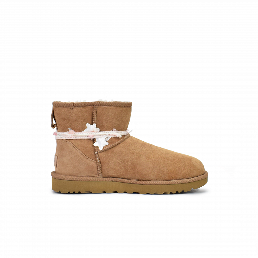 UGG CLASSIC MINI Short Snow Boots Women's Camel