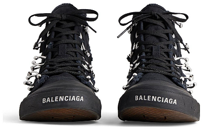 Balenciaga Paris High 'Destroyed - Piercings'