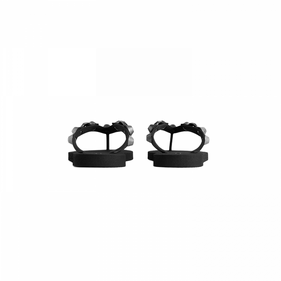 Balenciaga Cagole Thong Sandals 'Black' Women's купить в интернет-магазине Yoocart с быстрой доставкой по России.