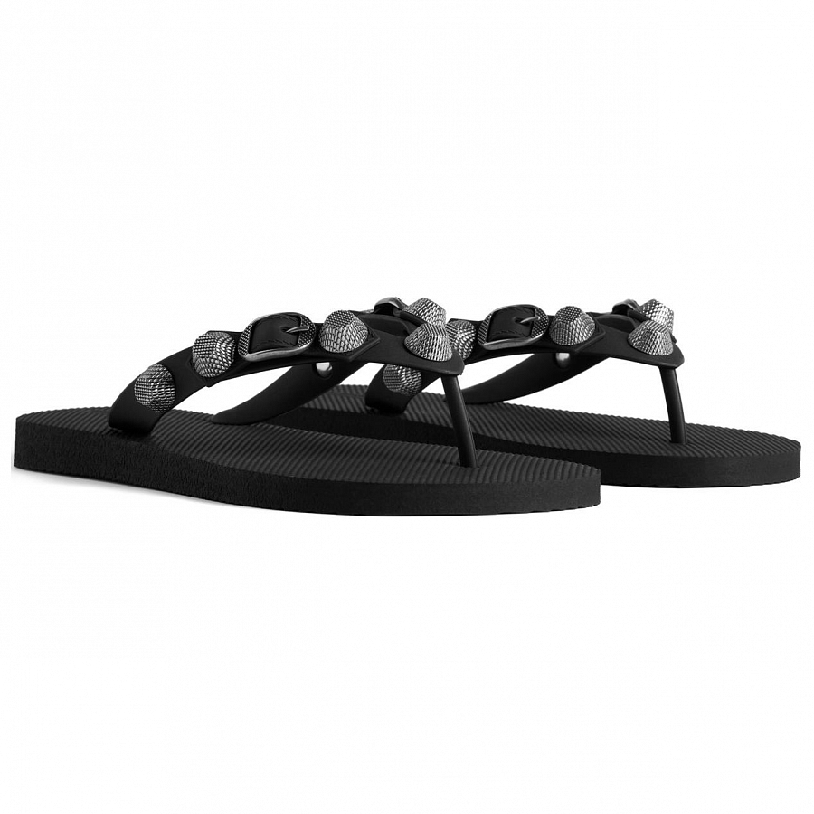 Balenciaga Cagole Thong Sandals 'Black' Women's купить в интернет-магазине Yoocart с быстрой доставкой по России.