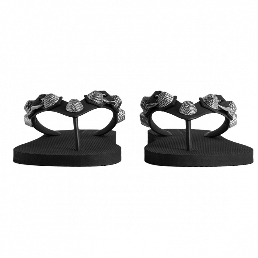 Balenciaga Cagole Thong Sandals 'Black' Women's купить в интернет-магазине Yoocart с быстрой доставкой по России.