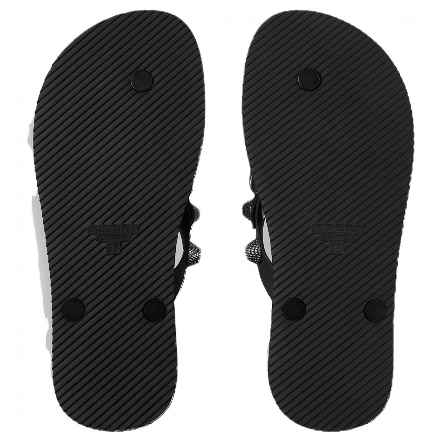 Balenciaga Cagole Thong Sandals 'Black' Women's купить в интернет-магазине Yoocart с быстрой доставкой по России.