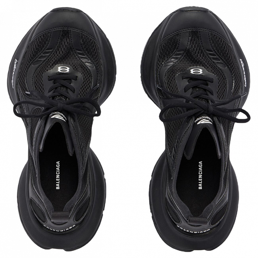 Balenciaga Circuit Low-Top Chunky Sneakers Running Shoes Women's Black купить в интернет-магазине Yoocart с быстрой доставкой по России.