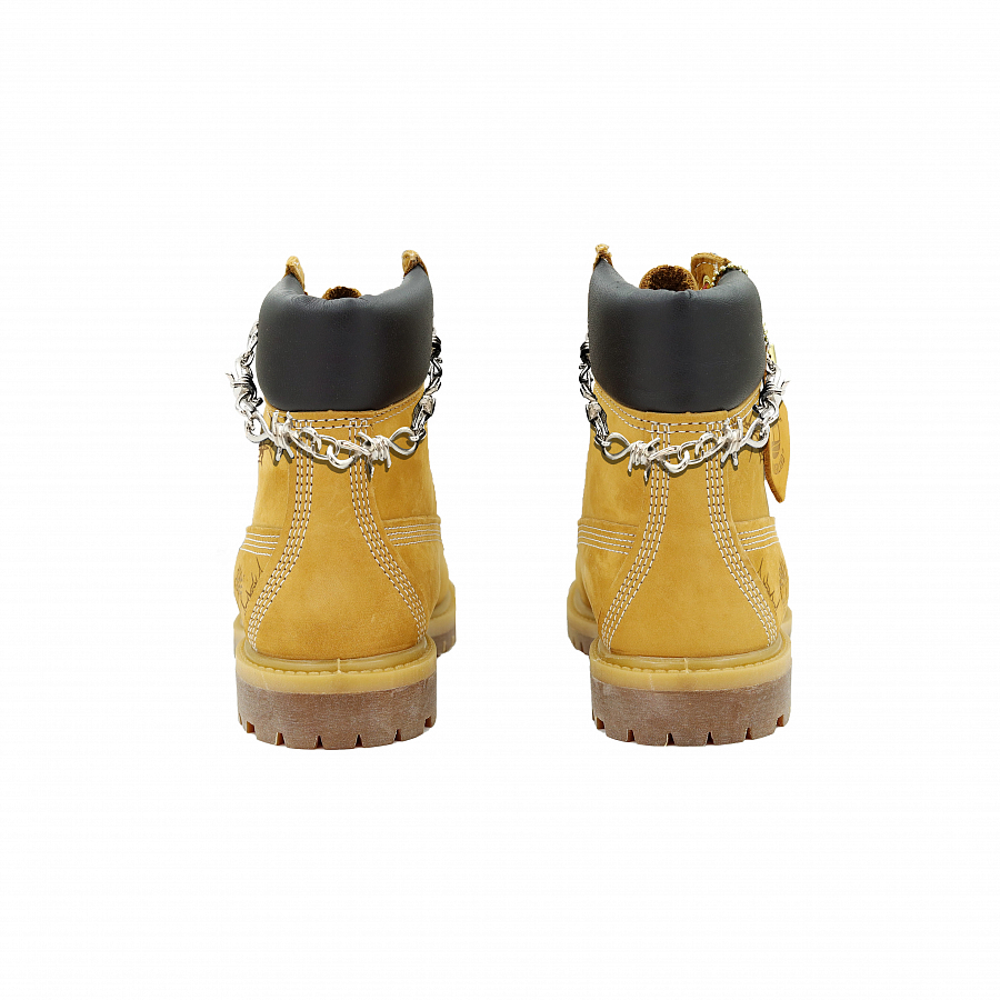 Timberland PREMIUM Short Martin Boot Men's Brown Yellow