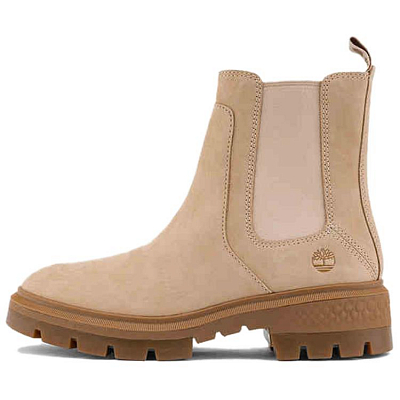 Timberland Short Chelsea Boots Women's Beige
