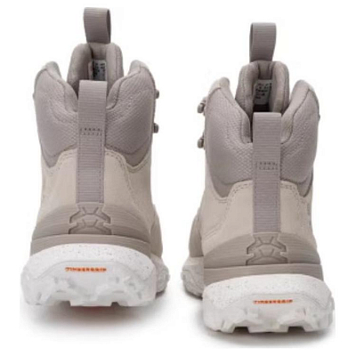 Timberland Motion Anti-Slip Wear-Resistant Mid-Top Trekking Shoes Men's Gray White