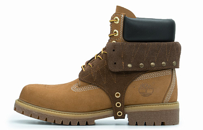 Timberland PREMIUM Waterproof And Wear resistant Short Outdoor Boots Men's Yellow Brown