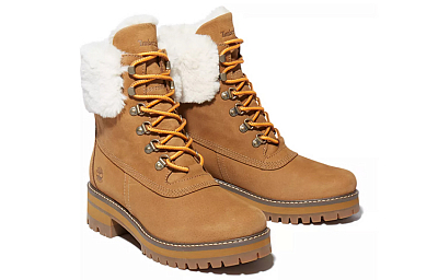 Timberland Women's Courmayeur Valley 6 Inch Shearling Boot 'Brown'