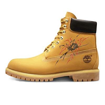 Timberland Short Martin Boot Unisex Yellow Black