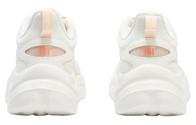 361° Cushioning Lightweight Low Top Running Shoes Women's White