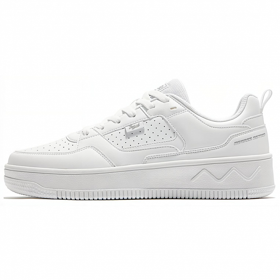 361° Slip-Resistant Cushioning Low-Top Skateboard Shoes Men's White купить в интернет-магазине Yoocart с быстрой доставкой по России.