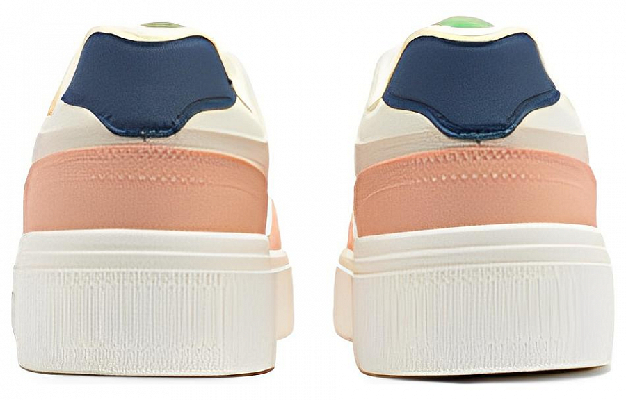 361° Joyfulness Anti Slip Wear Resistant Low Top Skateboard Shoes Women's White Orange Blue купить в интернет-магазине Yoocart с быстрой доставкой по России.