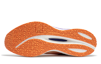 361° Cushioned Wear Resistant Breathable Lightweight Low Top Sprint Running Shoes Men's Sweet Pie Orange